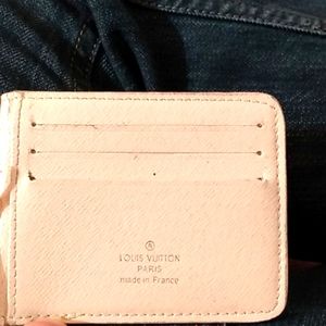 Louis Vuitton damier azure pince wallet